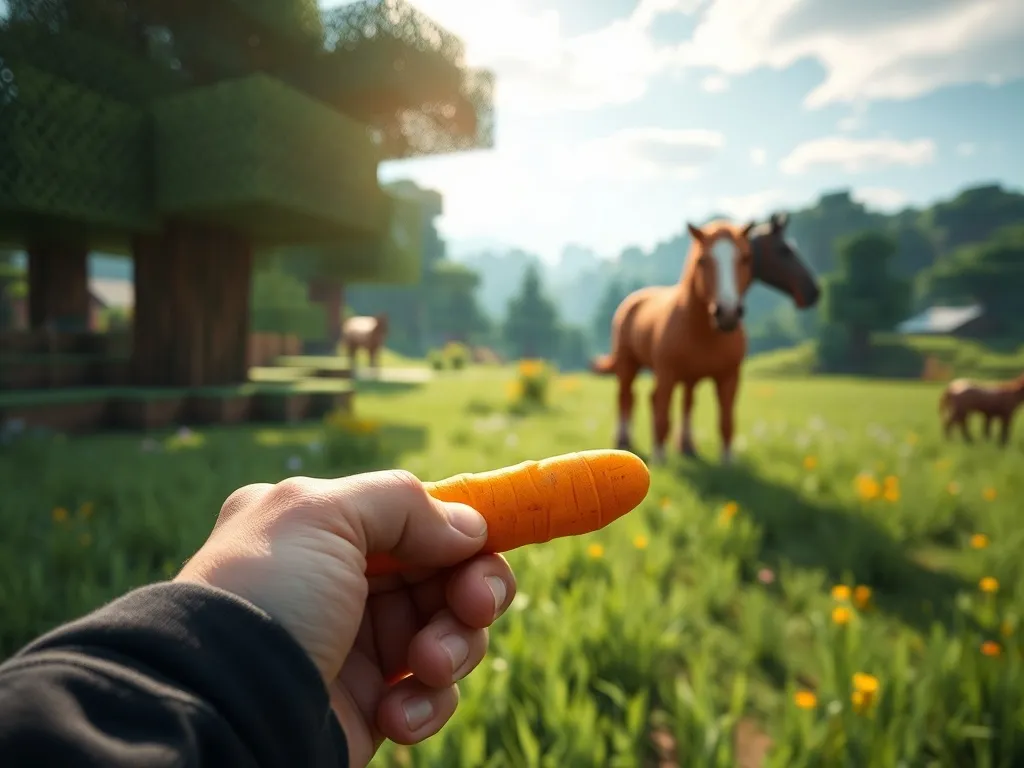 Jak oswoić konia w Minecraft: proste kroki do sukcesu